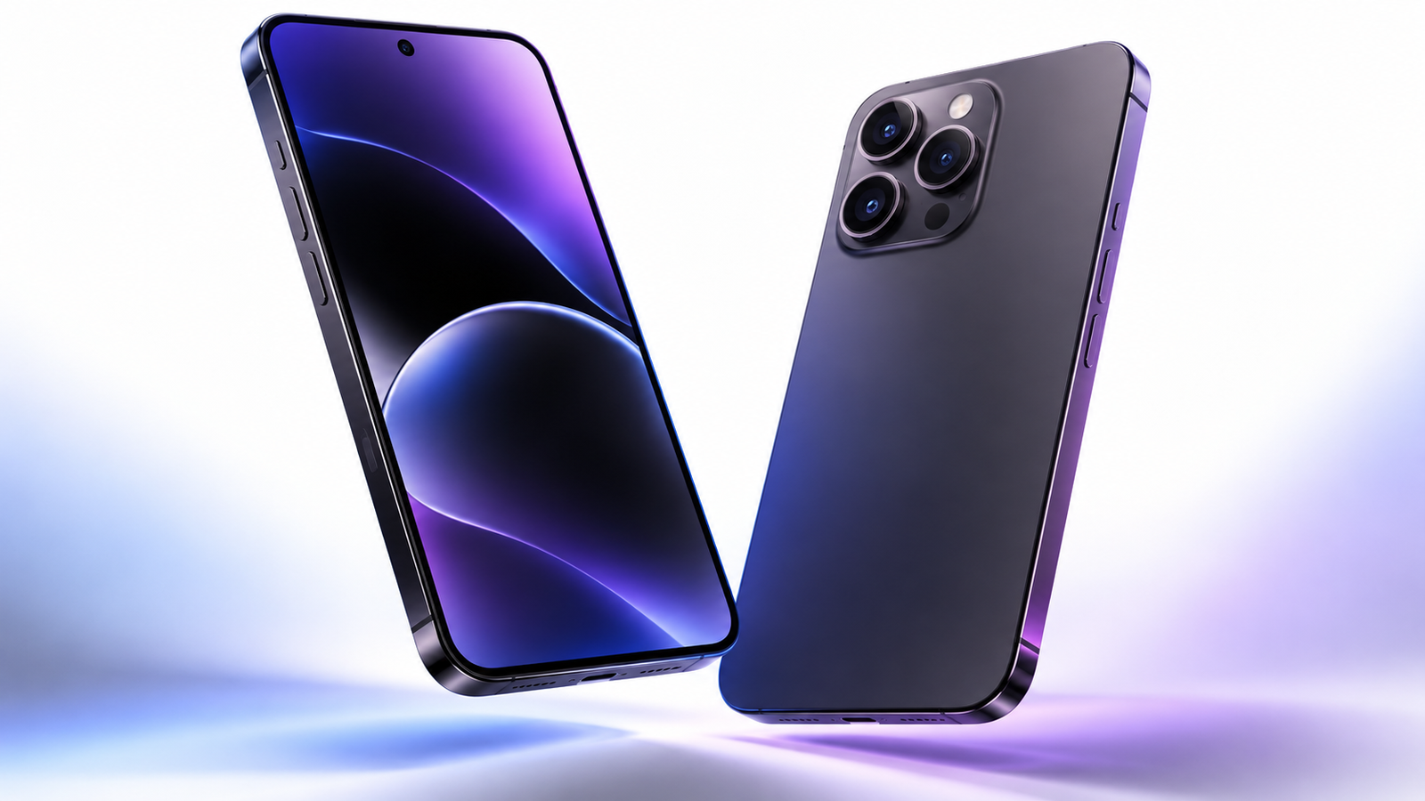 AI-generated editorial illustration of a premium smartphone for an iPhone 18 Pro Max review